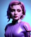 Placeholder: Artist, young madonna, android woman, sweet, clean skin, eyeliner, short hair, circuits, ghost in the shell, latex coat, feather, cyber punk, neon, bamboo, blood, portrait, studio photo, unreal engine 5, soft color, 16 bit, god lights, ray tracing, RTX, lumen lighting, ultra deatail, volumetric lighting, 3d, finely drawn, hd.