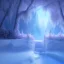 Placeholder: ethereal winter flowers, carved ice door at the end of ice steps, magical atmosphere, Renato muccillo, Andreas Rocha, Johanna Rupprecht, Beardsley, Unreal render, cinematic blue --aspect 9:16 --s 2500