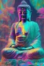 Placeholder: Budha statue in Psy trance