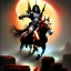 Placeholder: drawing riders of the apocalypse Frank Frazetta Style