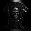 Placeholder: create dark themed t-shirt print fitting in metal, dark style