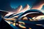 Placeholder: Airport Zaha Hadid digital art 8k