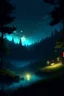 Placeholder: nature night in bad quality