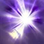 Placeholder: rays of light embracing purple