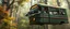 Placeholder: buss driver shaped like a rat flying through a forest, rat monkeys in the trees
