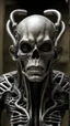 Placeholder: Mutant hominid cyborg sorcerer made by H. R. Giger, in a hotspring lab made by Ron Walotsky, (Masterpiece:1.1, Highly detailed:1.1), ultra realistic, (top quality) (depth of field)