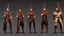 Placeholder: Pharaoh soldiers emerge from inside leather bags