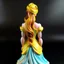 Placeholder: disney princess lora with sculpted hair back view