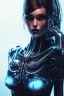 Placeholder: cyberpunk, black latex body, women, body portrai, big boobs, open mouth, highlight eyes perfect, skin, tron, cyborg , perfekt, real, dream, hr giger