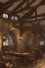 Placeholder: Warm and cozy medieval tavern