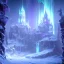 Placeholder: white and gold crystal castle，waterfall, winter snow flakessnow, northern Lights, full of details, smooth, bright sunshine，soft light atmosphere, light effect，vaporwave colorful, concept art, smooth, extremely sharp detail, finely tuned detail, ultra high definition, 8 k, unreal engine 5, ultra sharp focus