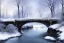 Placeholder: RIVER BRIDGE WINTER FALL