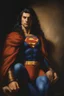 Placeholder: Oil on canvas, chiaroscuro, deep shadows, fairytale, 16th century masterpiece, rich deep colors, highly detailed portrait Superman, long black hair, blue eyes, slight smile, Boris Vallejo, Frank Frazetta, Julie bell, Caravaggio, Rembrandt, Michelangelo, Picasso, Gilbert Stuart, Gerald Brom, Jim Lee, Alex Ross, Dorian Vallejo, Stan Lee Lunar Display, northern lights, glowing, beautiful, Boris Vallejo, Frank Frazetta, Julie bell, Caravaggio, Rembrandt, Michelangelo, Picasso, Gilbert Stuart, Gerald