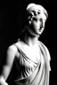 Placeholder: Greek goddes, female young, statute, elegant , modern