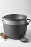 Placeholder: dark gray Dutch oven, white background