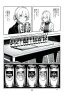 Placeholder: table with beer cans, grayscale