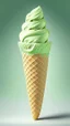 Placeholder: Cucumber Ice cream cone