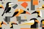 Placeholder: ink and paint of holo sizzle, arafed nonsense contradicting toucans in liminal space, double negative vibe, unnerving vibe, whimisical influence, grotesque vibe, ink and tint leak, minimal, brutalist, Aztec, drab and gray and orange and yellow