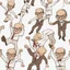 Placeholder: academic professor carton dancing