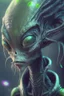 Placeholder: Alien teenager,highly detailed, artstation, sharp focus