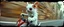 Placeholder: 3d airbrush render, white fluffy gnome native panda elf alien dodo on insane fast scooter, pinhole cam, airbrush 3d rendering, in the style of Titian and Dali , torn edges on border