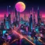 Placeholder: Neon Moon City