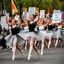 Placeholder: Ballerinas in a protest march.