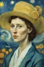 Placeholder: van gogh as a woman