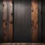 Placeholder: Hyper Realistic rustic steel & wood with textured vintage wall & dark background