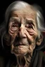 Placeholder: Old woman with beak-like lips