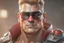 Placeholder: Photoreal Duke Nukem with shades