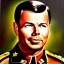 Placeholder: Ultra detailed fullbody Portrait in oil on canvas of Audie Murphy with armor,helmet,extremely detailed digital painting,ultrarealistic skin,intense stare, extremely detailed face, crystal clear eyes, mystical colors ,perfectly centered image, perfect composition, rim light, beautiful lighting,masterpiece ,8k, stunning scene, raytracing, anatomically correct, in the style of Simon Bisley and Ohrai Noriyoshi and robert e howard and Steve Jung and Wizyakuza and uncannyknack.