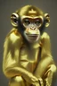 Placeholder: gold monkey