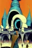 Placeholder: midnight mosque70s sci fi art