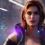 Placeholder: Marvel Cindy Crawford cyberpunk character very detailed cinematic unreal engine photo realistic