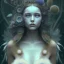 Placeholder: Portrait of beautiful girl, face dept of field, plant, metal, feathers, Dryad, fae, sidhe, ominous, nature, plants, wildflower, facepaint, dnd character portrait, intricate, oil on canvas, masterpiece, expert, insanely detailed, 4k resolution, retroanime style, cute big circular reflective eyes, cinematic smooth, intricate detail , soft smooth lighting, soft pastel colors, painted Renaissance style,sharp fucus, bokeh,macro lens, 1500mm lens