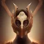 Placeholder: Mystery iconic mask, dramatique, art background, dramatic lighting, volumetric lighting, hyperrealisme, 8k, high quality, lot of details, fit within portrait