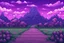 Placeholder: Purple SKY WITH CLOUDS BACKGROUND PIXEL ART