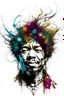Placeholder: jimi hendrix| centered | symmetrical | key visual | intricate | highly detailed | iconic | precise lineart | vibrant | comprehensive cinematic | Carne Griffiths | Conrad Roset | Ralph Steadman | vector digital engraving | very high resolution | sharp focus | poster | no watermarks