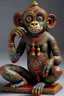 Placeholder: Hindi Folk Art Monkey