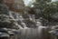 Placeholder: Waterfalls and rocks