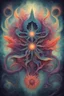 Placeholder: a abstract surreal lovecraftian bright holy flower