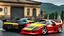 Placeholder: Ferrari F40 Modernized Cyberpunk fast on road