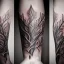 Placeholder: full face tattoo of branches and leaves that extend past face and become real, 8k resolution, high-quality, fine-detail, intricate, digital art, detailed matte, volumetric lighting, illustration, octane render,