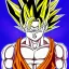 Placeholder: Angry goku by Toyotarou