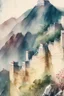 Placeholder: The Great Wall of China,watercolor ,pattern,4k