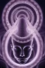 Placeholder: Spiritual being with Tentacles over human Head creating reality around, wrapping Spiral around Human, Psychedelic