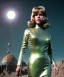 Placeholder: Ultra Realistic retro sci-fi image from 1960, spaceship, sweet young woman Jane Fonda with a man, dress with tight latex coat and retro glass helmet, Retro sci-fi style, soft color, highly detailed, unreal engine 5, ray tracing, RTX, lumen lighting, ultra detail, volumetric lighting, 3d, finely drawn, high definition, high resolution.