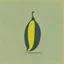 Placeholder: minimalistic banana in the style of hokusai