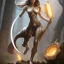 Placeholder:  female centaur, swirl, power surge, underdark, Menzoberranzan,4k, Highly Detailed, perfect eyes, Digital Illustration, Cinematic Lighting, Realistic, Sharp Focus, Centered, Beautifully Lit, Bioluminescent by Stanley Artgerm Lau, totally green background, the greenest color, just green, no gradients